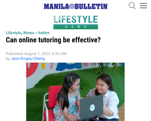 Manila Bulletin Features Bahay Turo: Is Online Tutoring Effective?